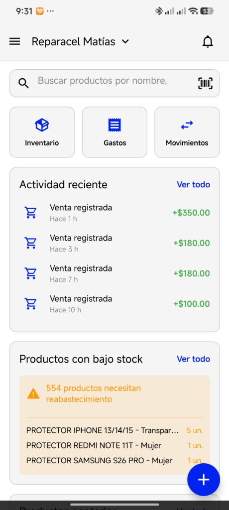 Stokko App Dashboard